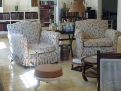 Hemingway's living room Cuba